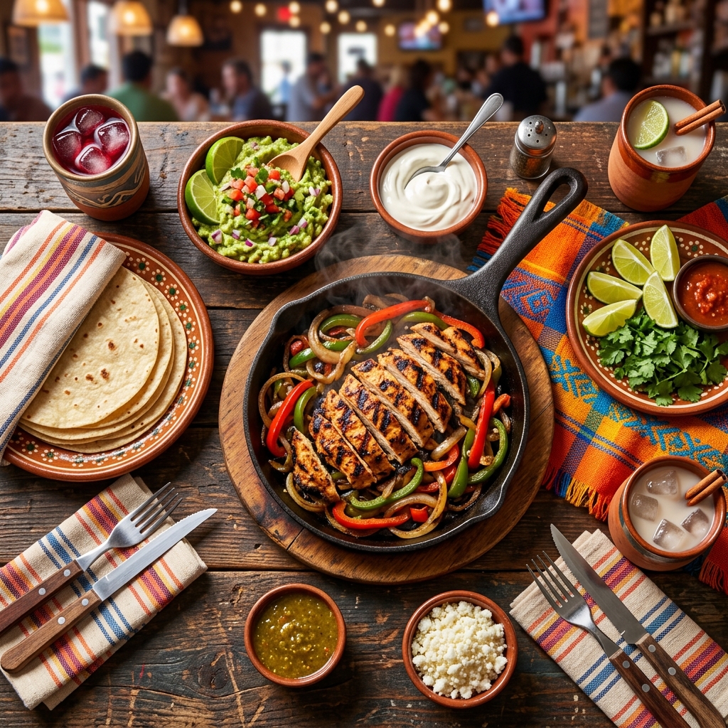 Sizzling Chicken Fajitas